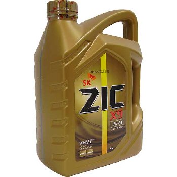 Масло моторное ZIC X9 5w30 SL/CF,  4L  (1/4)  Synt  (аналог XQ 5w30)