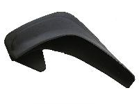 Брызговик фигурный черный, без надписи, 390*240мм, (2 шт), к-т  Еlegant MF-65, большой