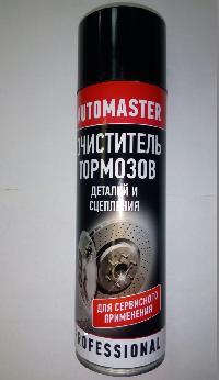 Очиститель тормозов, деталей и сцепления, 1000 мл, спрей, Professional AP0004 AGAT AVTO (1/6) 