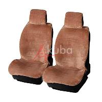 Накидки экомех мутон передний ряд (2 предм) ШАЛЕ, БЕЖЕВЫЕ, к-т     (1/4) 