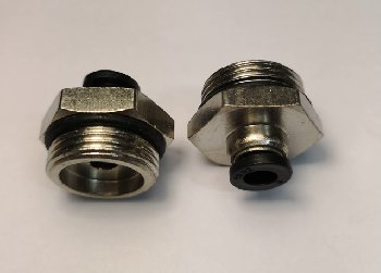 Фитинг переходной PC (прямой) d  6мм, наружняя резьба  М22*1,5  (уп.10шт)