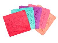 Салфетка Микрофибра Шелковый плотный ворс 30*30см ( 5 шт) к-т, CA-265 CityUp (1/60) 