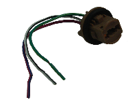 Колодка с проводом лампы безцокольной W21/5W, цоколь W3*16q / T20 