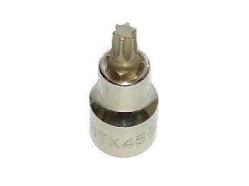 Наконечник 1/2" L55мм со вставкой TORX Т-45, шт  24106 SATA  (1/6)