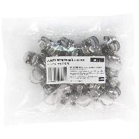 Хомут червячный   9-16мм, ширина  9мм  ABRO (уп.50 шт.) CL-MMS-S-50-RE