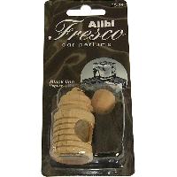 Ароматизатор подвесной жидкий флакон стекло/дерево Alibi Fresco Черная линия FS-28 (1/12)