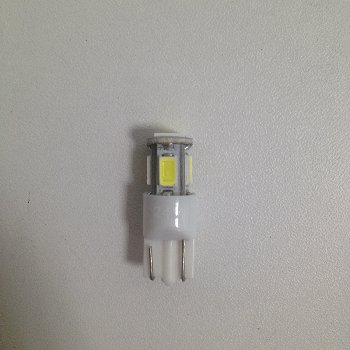 Светодиод T10 24V WHITE  6 SMD (5630) W2,1*9,5D (24T10-W/6SMD) Маяк  (уп10шт)