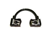 Перемычка АКБ S25 L25 см, клеммы свинец, с изоляцией  КНР