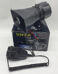 Сирена звуковая электрическая 12 V, 3 тона, громкоговоритель 