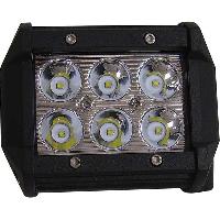 Фара светодиодная   90* 60* 55мм (6 диодов) 2 шт, к-т  (SPOT) КНР 