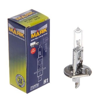Лампа галогеновая H 1 24V 70W P14,5s МАЯК  (54130), шт.
