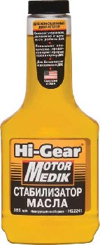Присадка в масло Стабилизатор вязкости MOTOR MEDIK , 355 ml Hi-Gear HG2241 (уп.12 шт.)