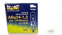 Лампа б/ц 24V  1.2W  W2 *4,6d W1.2W  Маяк  (62412Бц/ 82412Бц)  (1/100)
