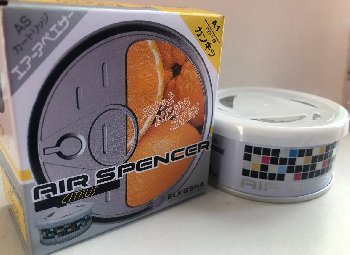 Ароматизатор на панель керамика банка металл ELKQSHA (A- 1) CITRUS
