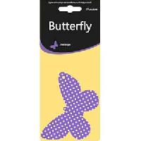 Ароматизатор подвесной пластина Butterfly Лаванда  AR1BF106  (уп. 10 шт.) 