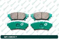 044660E010 Колодки тормозные дисковые G-brake GP-02001 Lexus RX270/350/450;Higlander/Kluger(#SU5#)RR