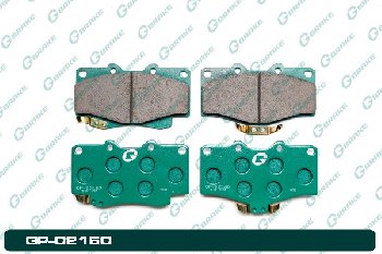 PF-1387/ 1219  Колодки тормозные дисковые G-brake GP-02160 (0446535280, 0446560130, 0449135260) FR