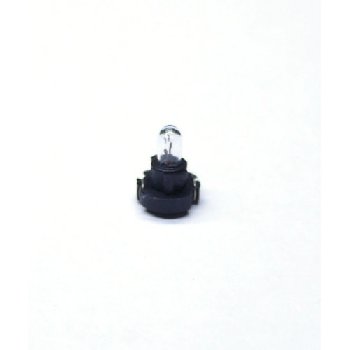 Лампа б/ц 12V  2W  BAX8.7d / T4.7 с черным патроном 