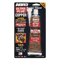 Герметик прокладка силиконовый Медный сверхвысокотемпературный, 85 g, 418-АВ, ABRO (1/12) Снят!