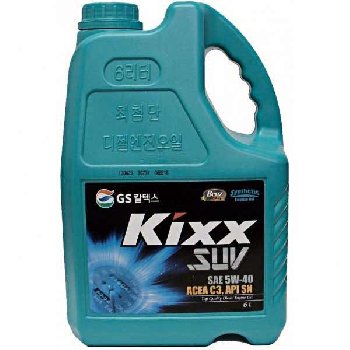 Масло моторное GS Oil Kixx D1 RV 5w40 CF/SN, 6L  Synt (1/3) (увелич интервал замены)