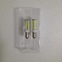 Светодиод T 8 12V-30V WHITE 78SMD BA9S (к-т 2шт.) (МАЯК) (12-30Т8/B-13),к-т