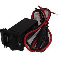 Разъем в штатную заглушку MAZDA, 2 USB* 2.1 mA ,  YCL303 