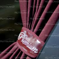 Шторы на окна сетка, 47-53*70 см. LL, бордовый(1701331-179DW/370-06 D.WinePREMIUM), к-т 2 штAutoLand