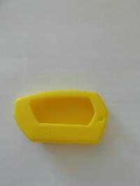 Чехол на брелок сигнализации силиконовый PANDORA DX6/91/90/D010/D022, желтый