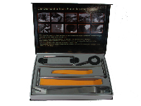 Инструмент для демонтажа автооборудования (набор  8 предметов) черный картонный пенал, к-т   Y-08