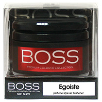Ароматизатор на панель гелевый банка стекло BOSS Egoiste,60 мл BOSS-128 (1/40)