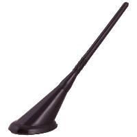 Антенна декоративная L145 мм, овальное основание 70*50 мм, Черный SKYWAY S00201015 (1/50) 