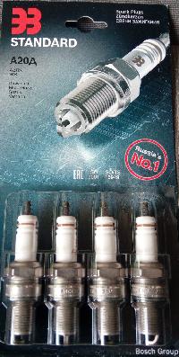 Свеча зажигания А 20Д (блистер 4 шт), шт.     ( 4/40)