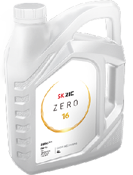Масло моторное ZIC ZERO 16 0w16  SN PLUS/GF-5 4л  (гибридные авто, 100% синт. с ПАО) (1/4)