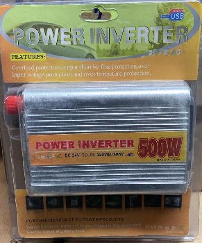 Инвертер (преобразователь напряжения) 24V в 220V ( 500 Вт)