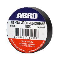 Изолента ПВХ ( 19мм*18.2м) Черная ДЛИННАЯ, шт. ABRO (1/500)