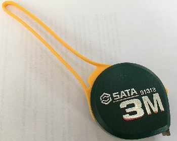 Рулетка Серия КАПЛЯ  3м*16мм, пластиковый корпус  91318 SATA  (1/12)