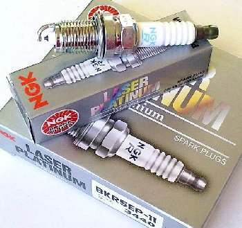 Свеча зажигания NGK  3440  (BKR5EP-11) (7872)