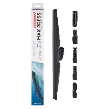 Щетка стеклоочистителя зимняя MAX PRESS 40 см (16") 6 адаптеров, SKYWAY 3017 (1/50)