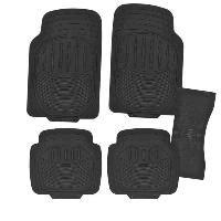 Коврики Полиуретан 5 пр (п:72*49см,з:44*49см,c:26*60см) Hot-2, Черный, к-т  SKYWAY S01702069