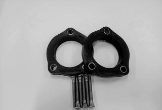 Проставка опоры задней стойки TOYOTA 1-15-001, 20 мм (2 шт+крепления), к-т