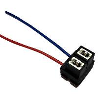 Колодка с проводом лампы H7/ Pх26d  керамика/изоляция; угловая     (1/10)