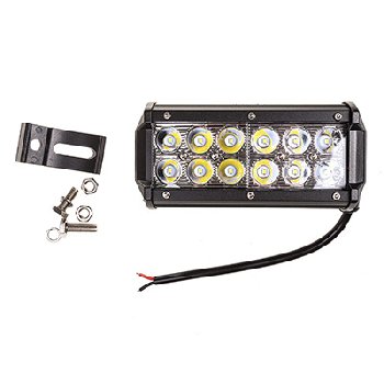 Фара светодиодная  165* 70*107мм (12 диодов) 12V/24V, 36W, Дальний свет, шт. SKYWAY S08401022 (1/20)