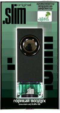 Ароматизатор на дефлектор жидкий SLIM Горный воздух (8 мл.) SLMV-188
