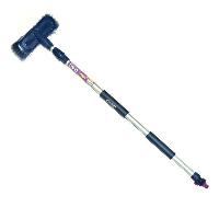 Щетка для мойки (под шланг) телескопическая  95-166см, с клапаном, CU-611, CityUP (1/14)