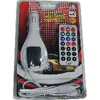 FM Модулятор 12/24 V / USB /зарядка/провод  (8в1)  5V/2 A   A10,белый