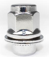 Гайка закрытая, с шайбой TOYOTA 12*1.5, H37мм, ключ 21мм, хром, шт.  (уп. 40 шт)