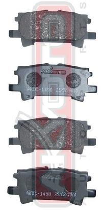PF-1498 Тормозные колодки Akyoto AKDC-1498 керамика  T.Lexus RX300,330,350 MCU35/MCU38 RR
