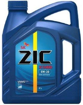 Масло моторное ZIC X 5000  5w30  CI-4/DH1, 6L  п/синт диз (уп 3 шт) 
