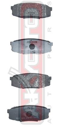 PF-1542 Тормозные колодки Akyoto AKD-1542 T.LAND CRUISER 200 2008-> RR