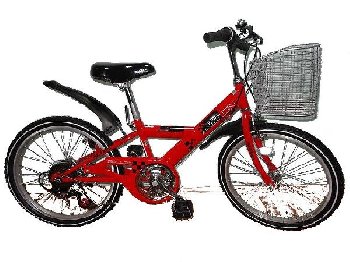 Велосипед 20 GALLOP с корзиной , Red (красный) ALTON  Ю.Корея (26501)